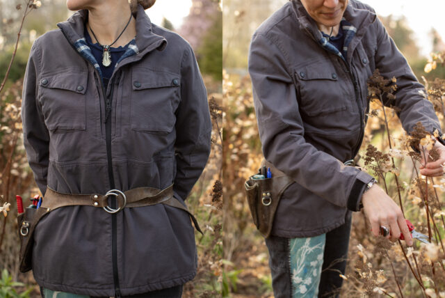LEEy-world Rain Jackets For Men Waterproof Men's Winter Casual Thicken  Multi-Pocket Field Jacket Outwear Cargo Jackets Coat Black,L